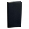 QUO VADIS Agenda Italnote 1S/1P+1P notes, papier Ivoire, format 8,8 x 17 cm couv. PVC Noire