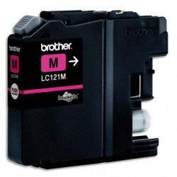 BROTHER Cartouche Jet d'encre Magenta LC121M