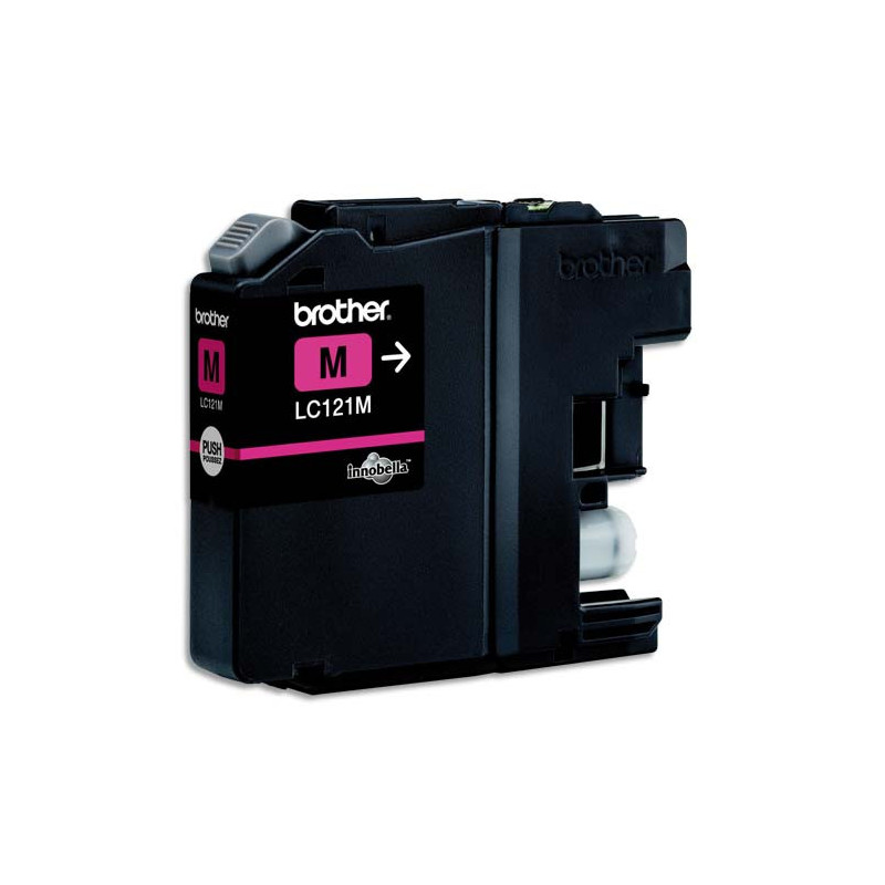 BROTHER Cartouche Jet d'encre Magenta LC121M