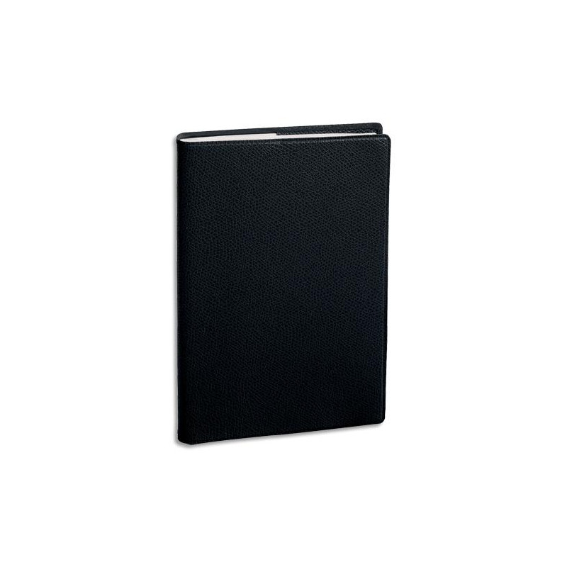 QUO VADIS Agenda Ministre septembre-septembre, papier Blanc - format : 16 x 24 cm couverture Noire