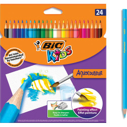 BIC Pochette 24 crayons de...