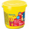 GIOTTO BE-BE, Pot de 220 gr de pâtes jouer couleurs couleur jaune, livré par lot de 8