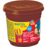 GIOTTO BE-BE, Pot de 220 gr de pâtes jouer couleurs couleur marron, livré par lot de 8