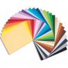 FABRIANO Lot de 25 feuilles de papier à dessin de couleur 185g, dimensions 50 x 65 cm, coloris jaune