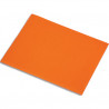FABRIANO Lot de 5 feuilles de carton ondulé 328g, dimensions 50 x 70 cm, coloris orange