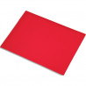 FABRIANO Lot de 5 feuilles de carton ondulé 328g, dimensions 50 x 70 cm, coloris rouge