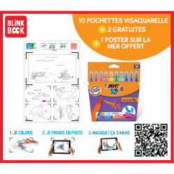 BIC Kids Visaquarelle x10...