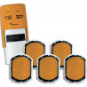 COLOP Boîte de 5 encriers orange shiny pour tampon Nio Emoji