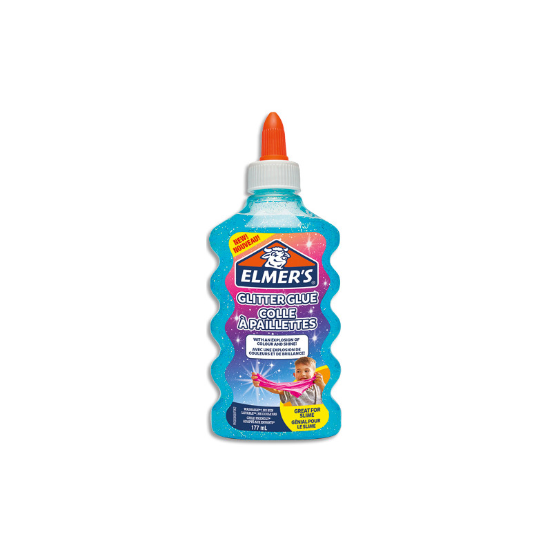 ELMERS Colle à paillettes Bleue 177ml