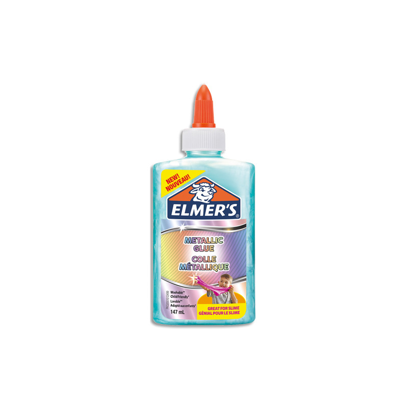 ELMERS Colle métallique bleu