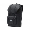 HERSCHEL Sac à dos Little America 23,5 litres Noir. Poche pour ordinateur 15 pouces. Bretelles Noires.