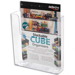 DEFLECTO Porte-brochures A4 muraux