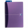OXFORD Cahier bureau reliure intégrale couverture polypropylène 100p réglure 5x5 14,8x21cm OXFORD OFFICE