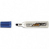 BIC Velleda 1781 Feutres pour Tableau Blanc Effaçables à Sec Pointe Biseautée Large - Bleu