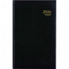 BREPOLS Agenda Janvier à Décembre 2025 LIMA Saturnus Basic 015, relié, 13,3x20,8cm noir