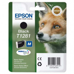 EPSON Cartouche Jet d'Encre DURABrite Ultra Ink Black ''Renard'' T1281 - C13T12814012