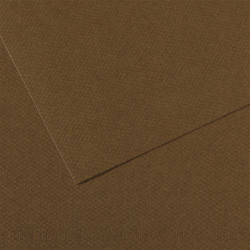 FABRIANO Feuille dessin couleur 50 x 65 cm Tiziano 160g café