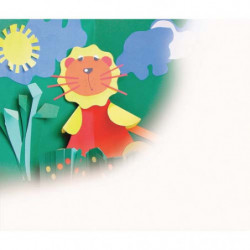 CLAIREFONTAINE Paquet de 25 feuilles Cartoline 130g couleurs assorties 50x65 cm