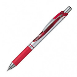 PENTEL Stylo à bille energel rétractable 0,7 mm Rouge BL77