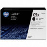 HP 2 cartouches Laser Noir CE505XD