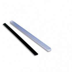 EXACOMPTA Boîte de 25 baguettes à relier manuelles SERODO 6mm incolore