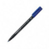 STAEDTLER Feutre multi-usages pour support lisse LUMOCOLOR Encre bleue permanente Pointe de 1mm