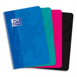 OXFORD Carnet Color Life brochure 9x14cm 192 pages 90g quadrillé 5x5. Couverture carte souple