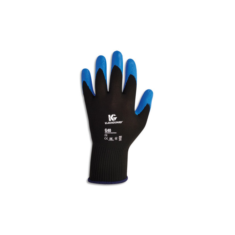 JACKSON SAFETY Paire de gants de manutention Taille 8 coloris Bleu