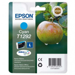 EPSON Cartouche Jet d'Encre DURABrite Ultra Cyan ''Pomme'' - C13T12924012