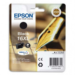 EPSON Cartouche Jet d'Encre DURABrite Ultra Noir XL ''Stylo à plume'' 16 - C13T16314012