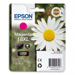 EPSON Cartouche Jet d'Encre Claria Home Magenta XL ''Pâquerette'' 18 - C13T18134012