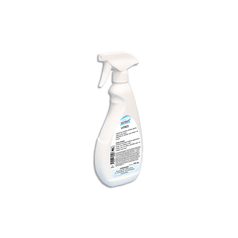 Spray 750 ml Nettoyant pour les vitres et surfaces modernes, dégraisse et nettoie