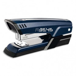MAPED Boîte brochable d'1 agrafeuse Half Strip 24-6 / 26-6 ADVANCED METAL 3545, coloris Bleu nuit