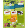 OZ INTERNATIONAL Sachet 30 feuilles plastique Fou A4 assorties cristal transparent Jaune Rouge Vert Noir