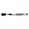BIC Velleda Feutres pour Tableau Blanc Effaçables à Sec Pointe Conique Large - Noir