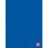 PLEIN CIEL Cahier piqûre 96 pages 24x32cm grands carreaux Seyès 90g. Couverture polypro Bleu