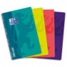 OXFORD Carnet OpenFlex piqûre 96 pages 9x14cm petits carreaux 5x5. Couverture polypro