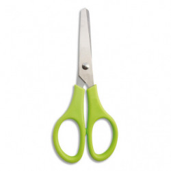 WONDAY Ciseaux écolier 13 cm lames inox bouts ronds pour droitier