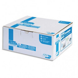 GPV Boîte de 500 enveloppes C5 162x229mm Blanches auto-adhésives fenêtre 45x100 NF & PEFC 90g