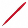 PENTEL Stylo feutre pointe en Acrylique largeur de trait 0,8 mm encre Rouge SIGN PEN S520
