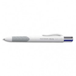 PAPERMATE Stylo bille rétractable 4 couleurs INKJOY QUATRO standard : Noir,Bleu,Rouge,vert