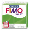 FIMO Pâte à cuire Fimo Soft de 57 g coloris Vert Tropique