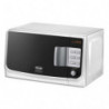 DELONGHI Micro-ondes 1050W - 20L - 6 fonctions, plateau en verre - Dim. : L44 x H24,5 x P33,5 cm