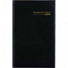 BREPOLS Agenda Janvier à Décembre 2025 LIMA Perpétuel 203, relié, 1 jour par page, 13x20,8cm noir