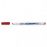 BIC Velleda 1721 Feutres pour Tableau Blanc Effaçables à Sec Pointe Conique Fine - Rouge