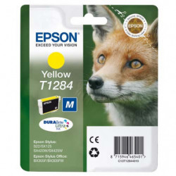EPSON Cartouche Jet d'Encre DURABrite Ultra Jaune ''Renard'' - C13T12844012