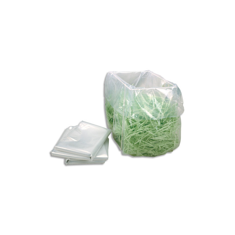 HSM Paquet de 100 Sacs pour destructeur SECURIO P36 1442995000