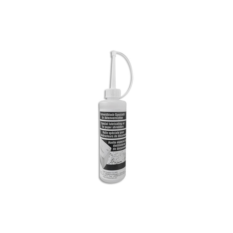 HSM Flacon d'huile lubrifiante 250ml pour cylindres de coupe 1235997403
