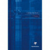 CLAIREFONTAINE Agenda de bord brochure souple 21x29,7cm 144 pages : 48 cases par semaine Couverture carte