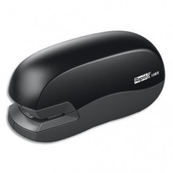 RAPID Agrafeuse électrique Fixativ 10EX, capacité 10 feuilles, piles, noir, 5000294